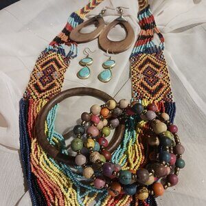 5 Piece Bohemien Jewelry set